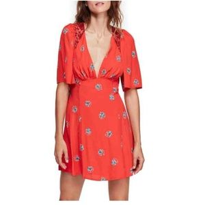 Free People Mockingbird Mesh Dress